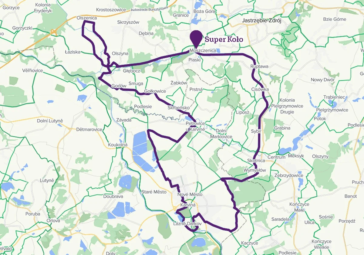 Żelazny szlak rowerowy